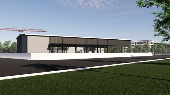 Project photo of Bangsal Terbuka & Pejabat 2 Tingkat, Semambu